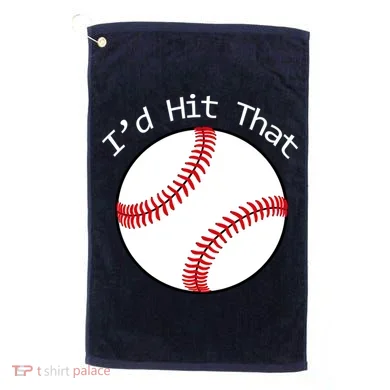 I'd Hit That Baseball Golf Towel