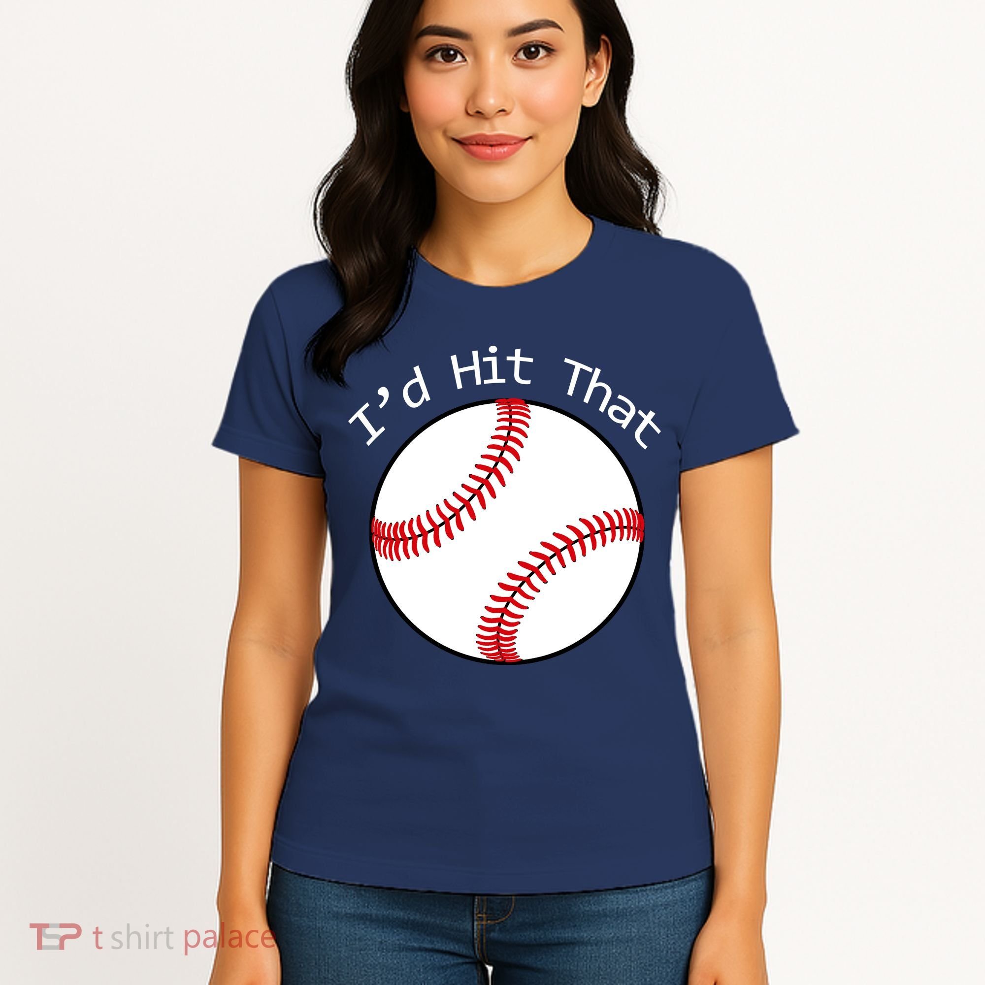 I'd Hit That Baseball Women's T-Shirt