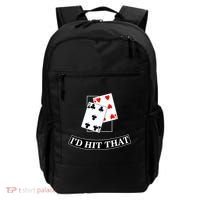 I'd Hit That Black Jack Backpack thumb 0