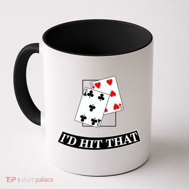 I'd Hit That Black Jack Coffee Mug