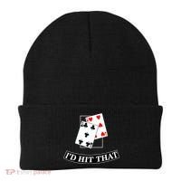 I'd Hit That Black Jack Beanie thumb 0