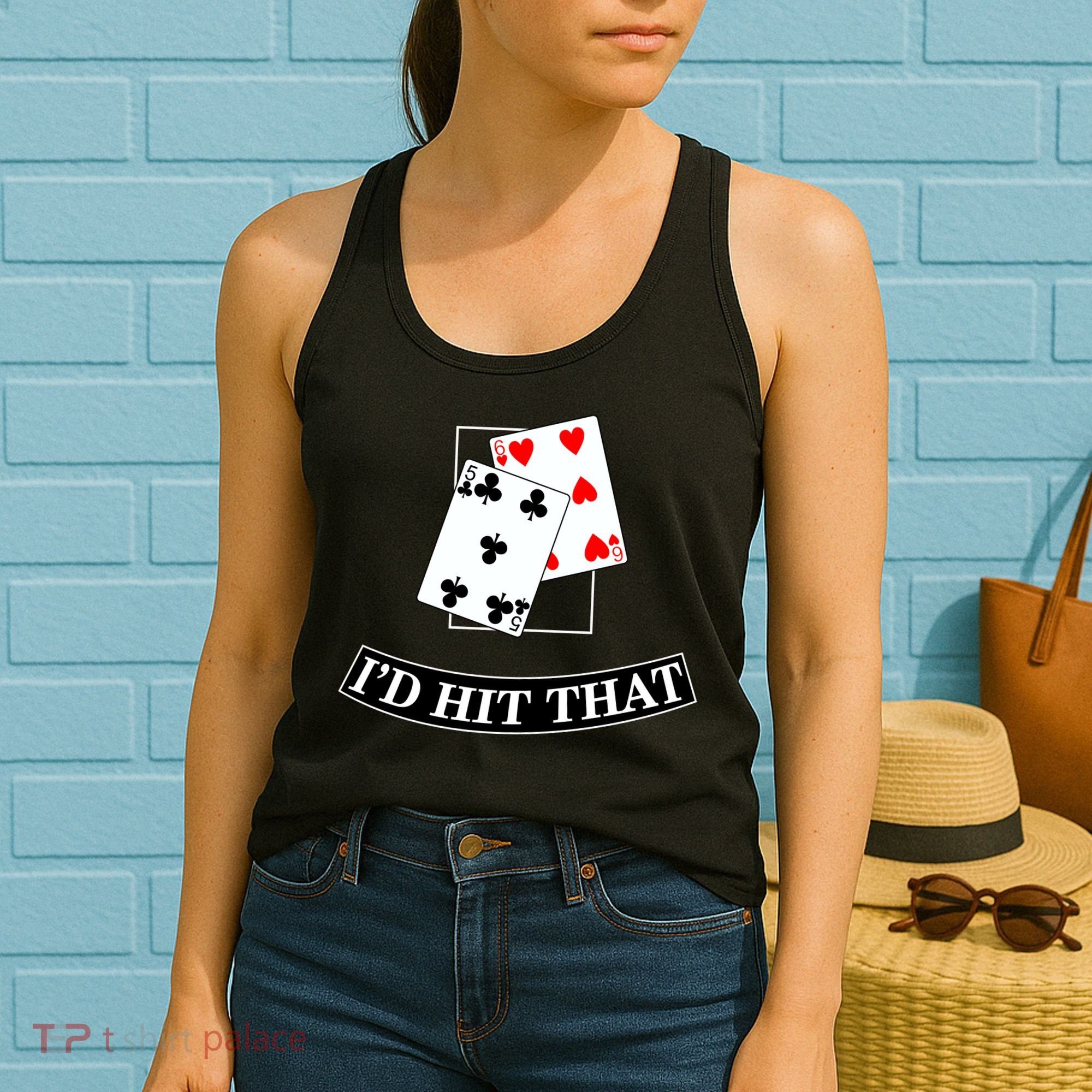 I'd Hit That Black Jack Women's Tank Top