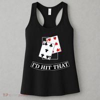 I'd Hit That Black Jack Women's Tank Top thumb 3