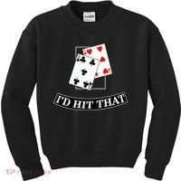 I'd Hit That Black Jack Kids Sweatshirt thumb 0