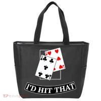 I'd Hit That Black Jack Tote Bag thumb 0