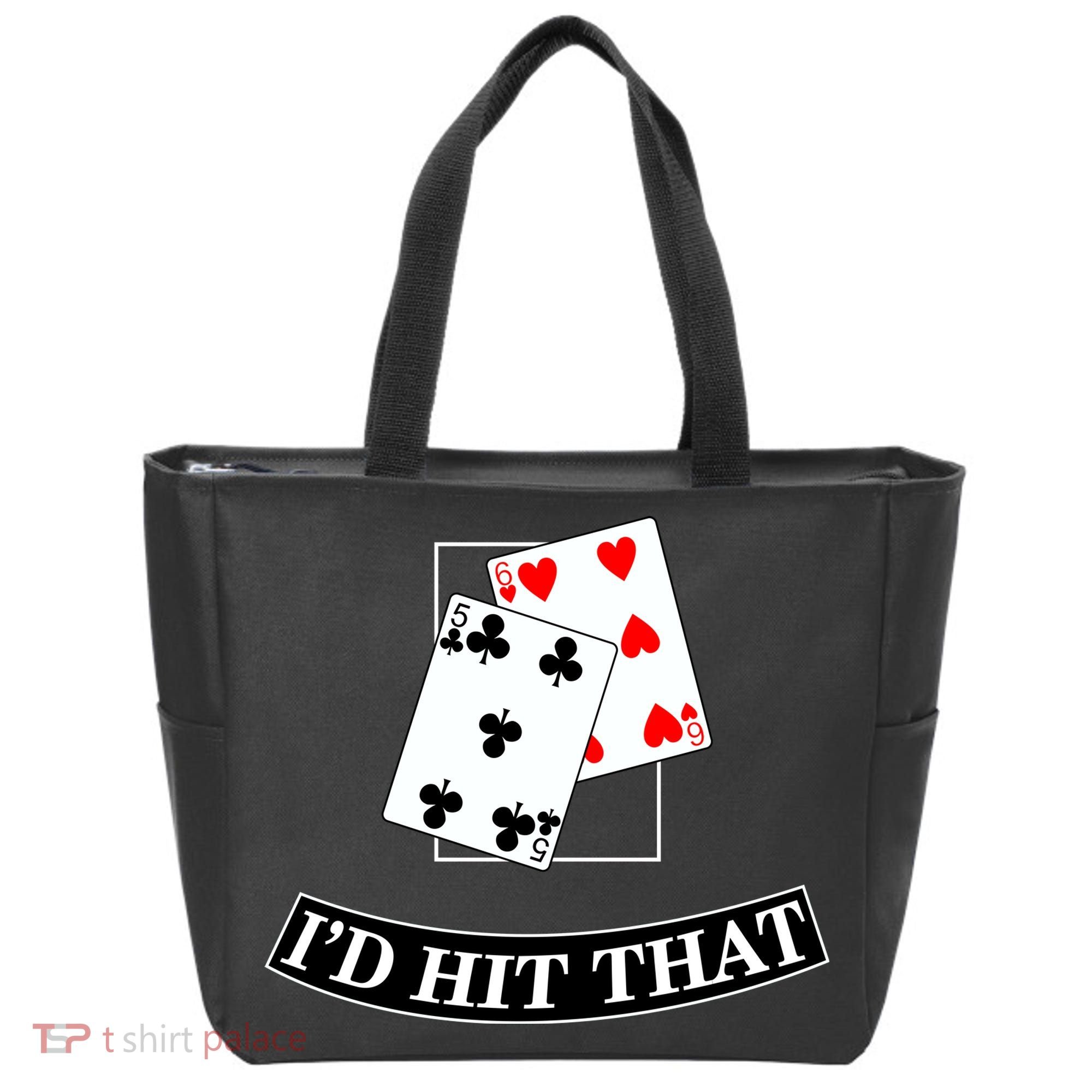 I'd Hit That Black Jack Tote Bag