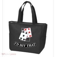 I'd Hit That Black Jack Tote Bag thumb 3