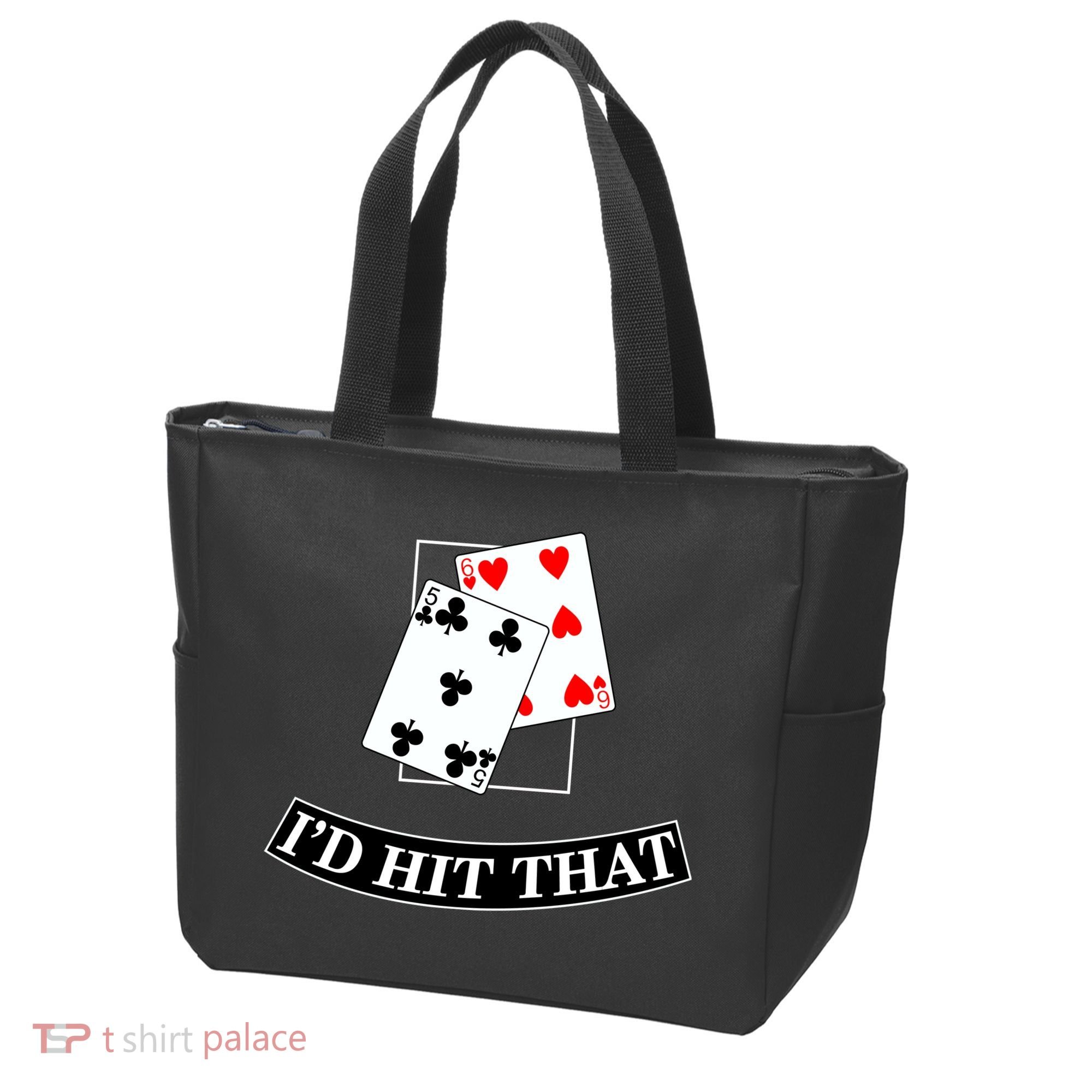I'd Hit That Black Jack Tote Bag