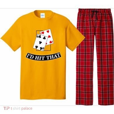 I'd Hit That Black Jack Pajama Set