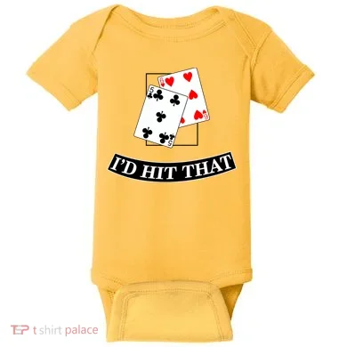 I'd Hit That Black Jack Baby Bodysuit
