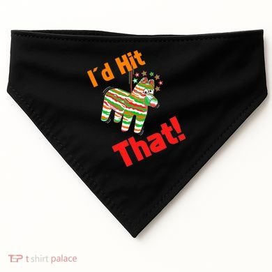 I'd Hit That Pinata USA-Made Doggie Bandana