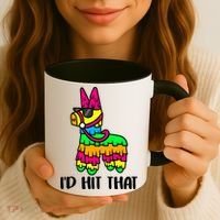 I'd Hit That Pinata Funny Party Coffee Mug thumb 3