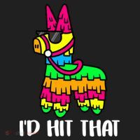 I'd Hit That Pinata Funny Party Beanie thumb 2