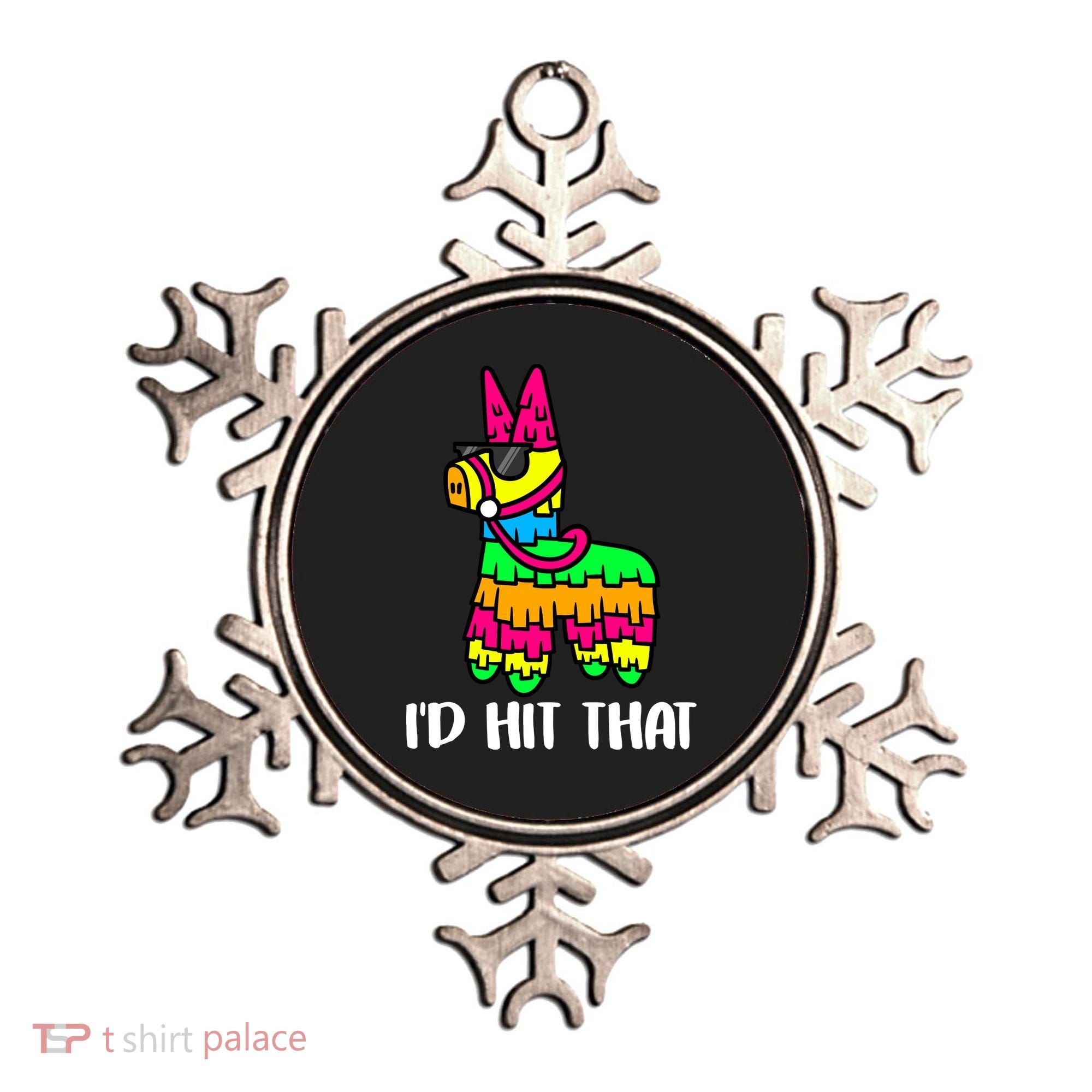 I'd Hit That Pinata Funny Party Ornament