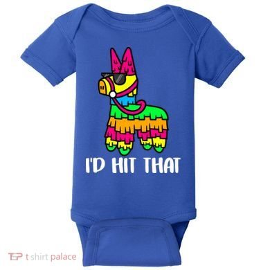 I'd Hit That Pinata Funny Party Baby Bodysuit
