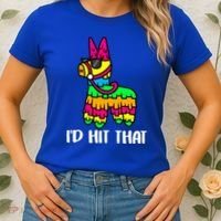 I'd Hit That Pinata Funny Party Women's T-Shirt thumb 2