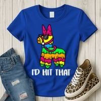 I'd Hit That Pinata Funny Party Women's T-Shirt thumb 3