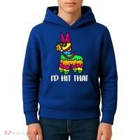 I'd Hit That Pinata Funny Party Kids Hoodie thumb 4