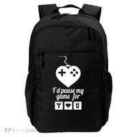 I'd Pause My Games For You Backpack thumb 0