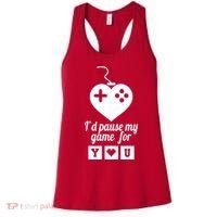 I'd Pause My Games For You Women's Tank Top thumb 0