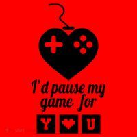 I'd Pause My Games For You Santa Hat thumb 1