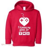 I'd Pause My Games For You Toddler Hoodie thumb 0