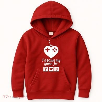I'd Pause My Games For You Kids Hoodie