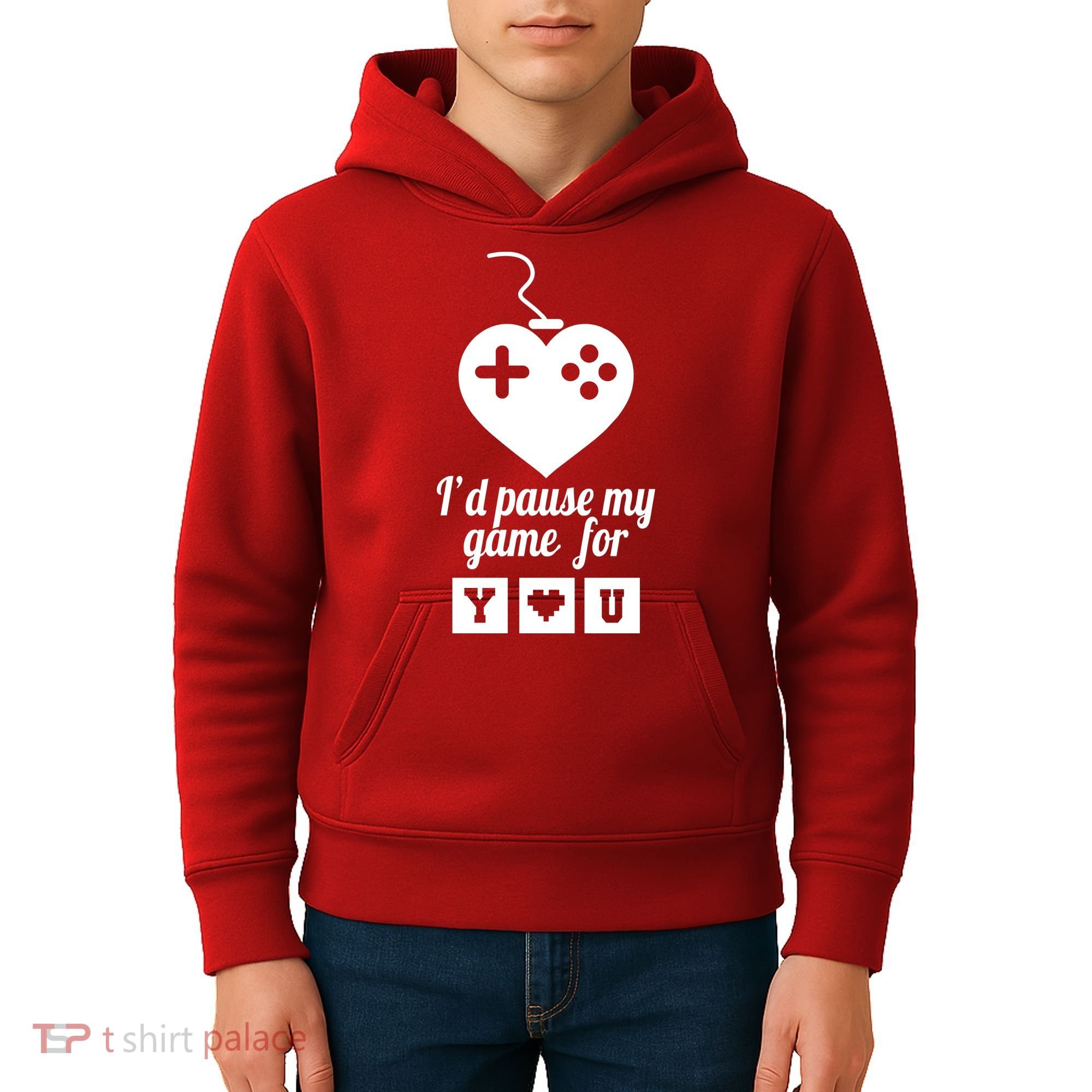 I'd Pause My Games For You Kids Hoodie