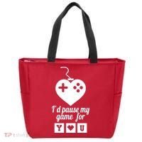 I'd Pause My Games For You Tote Bag thumb 0