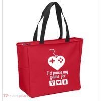 I'd Pause My Games For You Tote Bag thumb 2