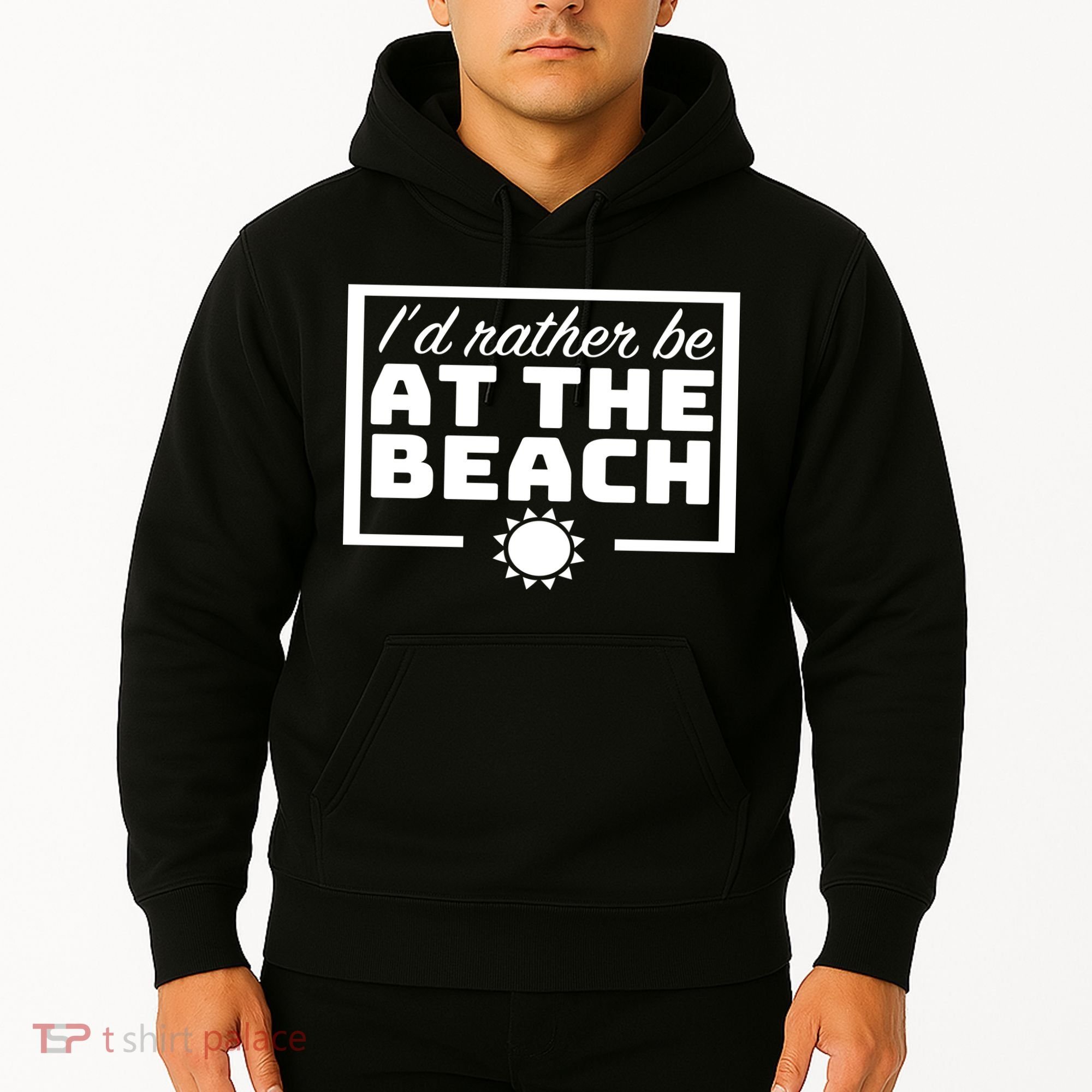I'd Rather Be At The Beach Hoodie