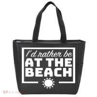 I'd Rather Be At The Beach Tote Bag thumb 0