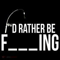 I'd Rather Be Fishing Funny Fisherman Stripe Pom Pom Beanie thumb 2