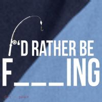 I'd Rather Be Fishing Funny Fisherman Raglan Baseball Sleeve Shirt thumb 2