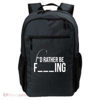 I'd Rather Be Fishing Funny Fisherman Backpack thumb 0