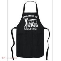 I'd Rather Be Golfing Apron thumb 0