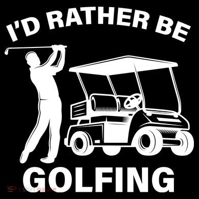 I'd Rather Be Golfing Women's Tank Top