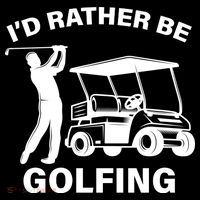 I'd Rather Be Golfing Visor thumb 3
