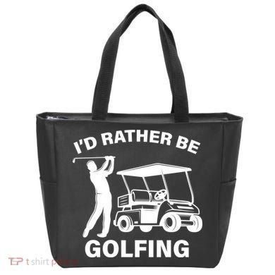 I'd Rather Be Golfing Tote Bag