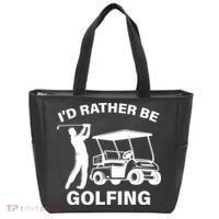 I'd Rather Be Golfing Tote Bag thumb 0