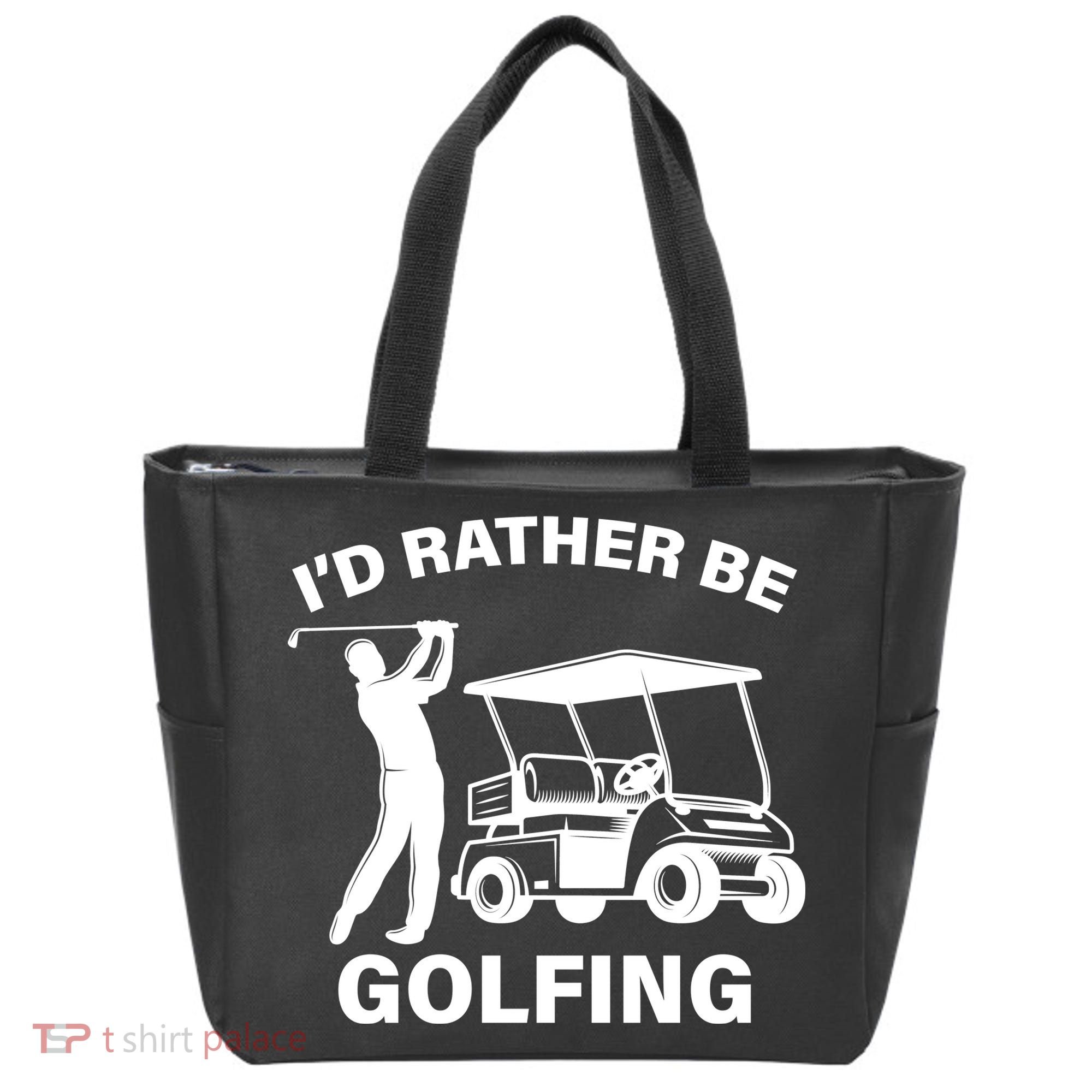 I'd Rather Be Golfing Tote Bag