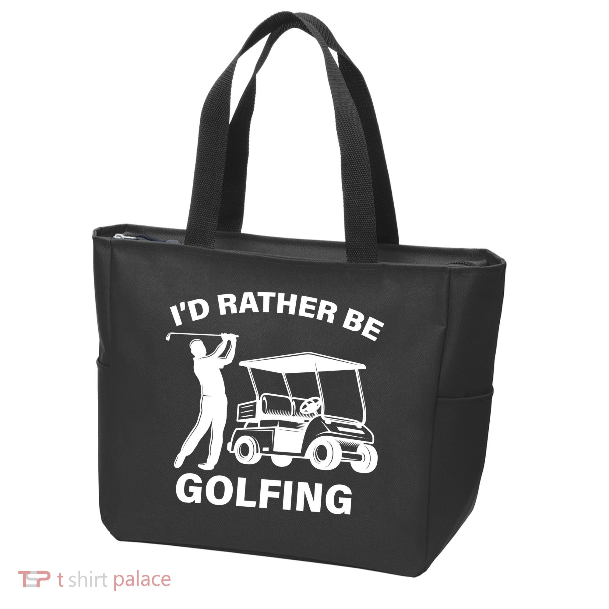 I'd Rather Be Golfing Tote Bag