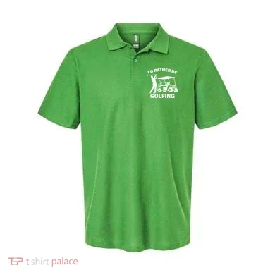 I'd Rather Be Golfing Polo
