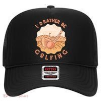 I'd Rather Be Golfing Funny Golf Hobby Hat thumb 0