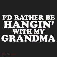 I'd Rather Be Hangin' With My Grandma Golf Towel thumb 3