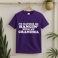 I'd Rather Be Hangin' With My Grandma T-Shirt thumb 2
