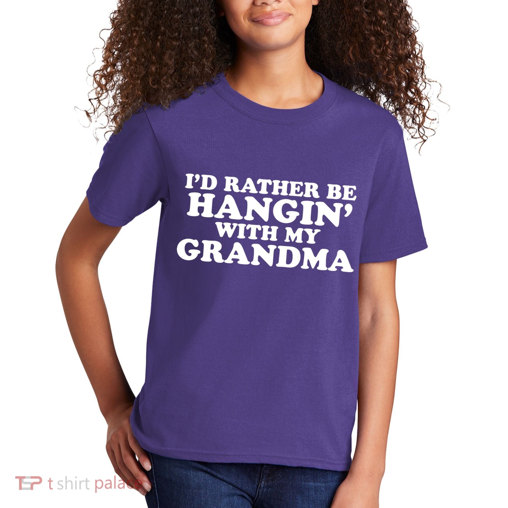 I'd Rather Be Hangin' With My Grandma Kids T-Shirt