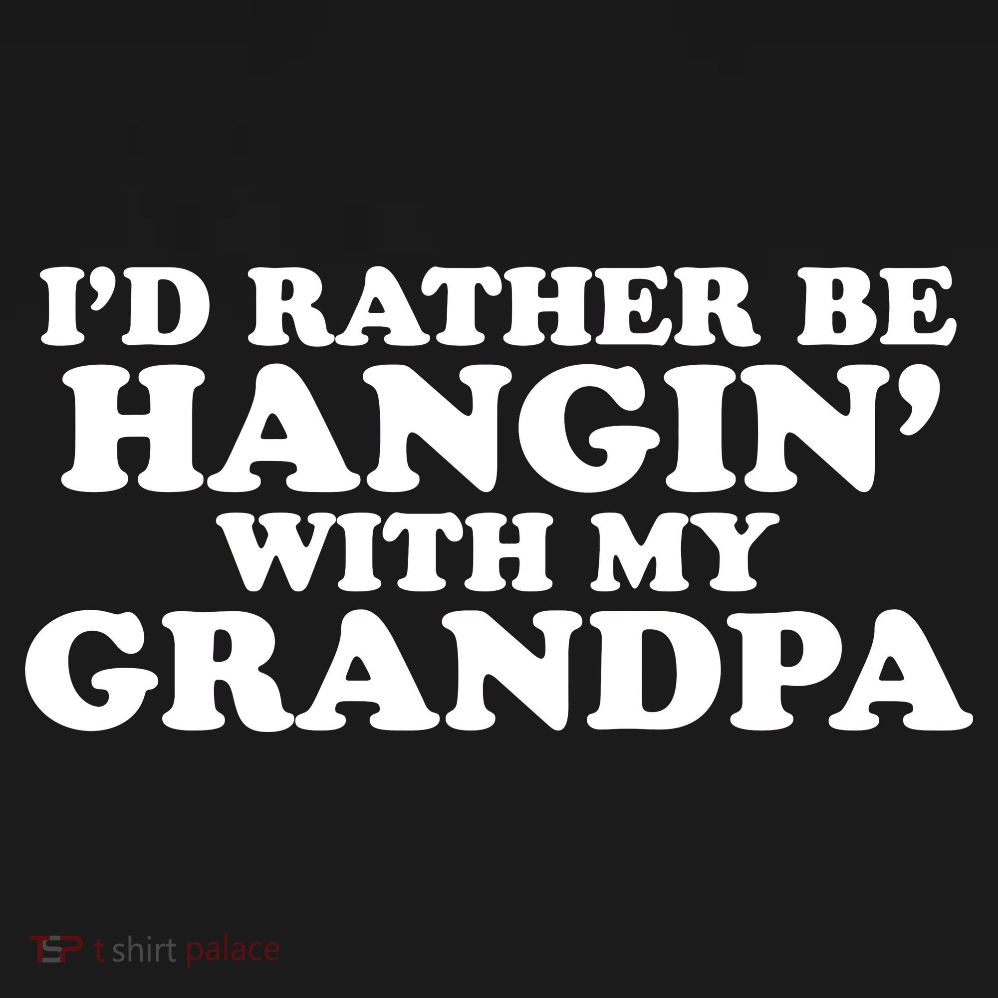 I'd Rather Be Hangin' With My Grandpa Ornament