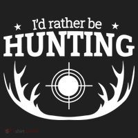 I'd Rather Be Hunting Hat thumb 2