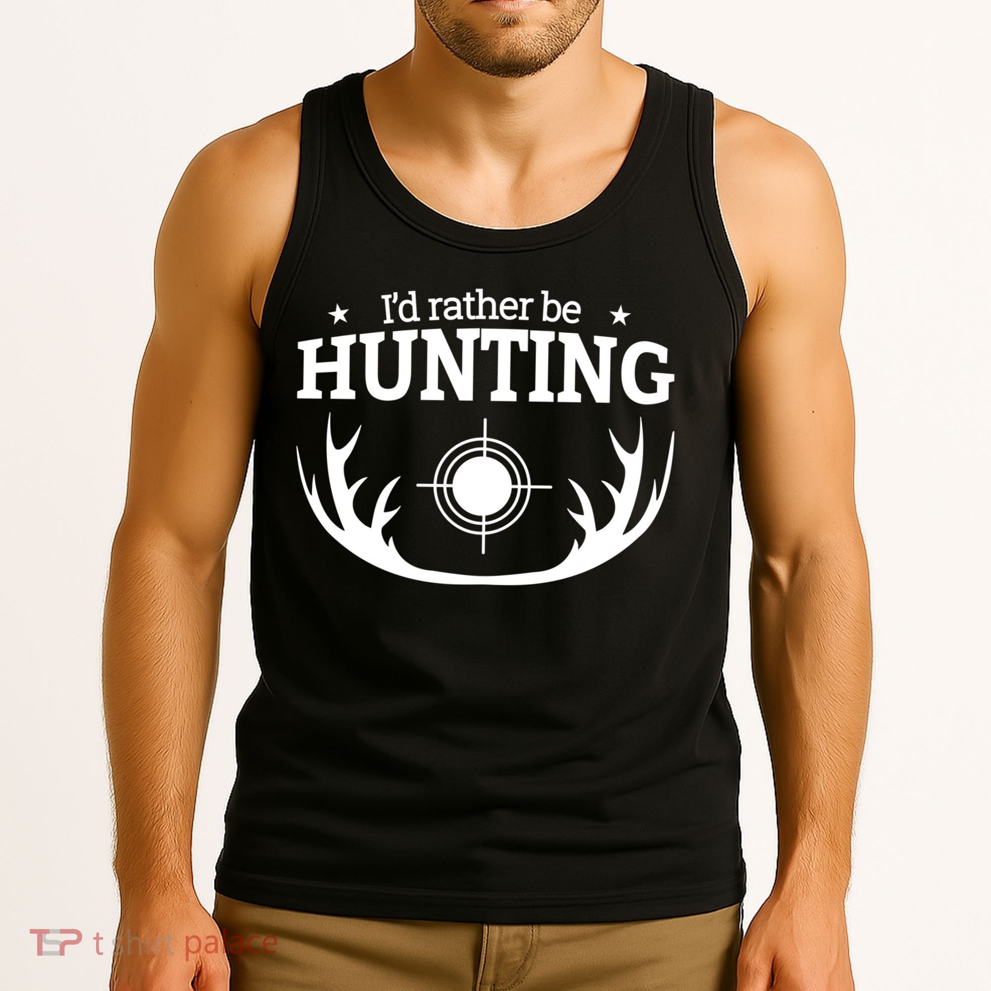 I'd Rather Be Hunting Tank Top